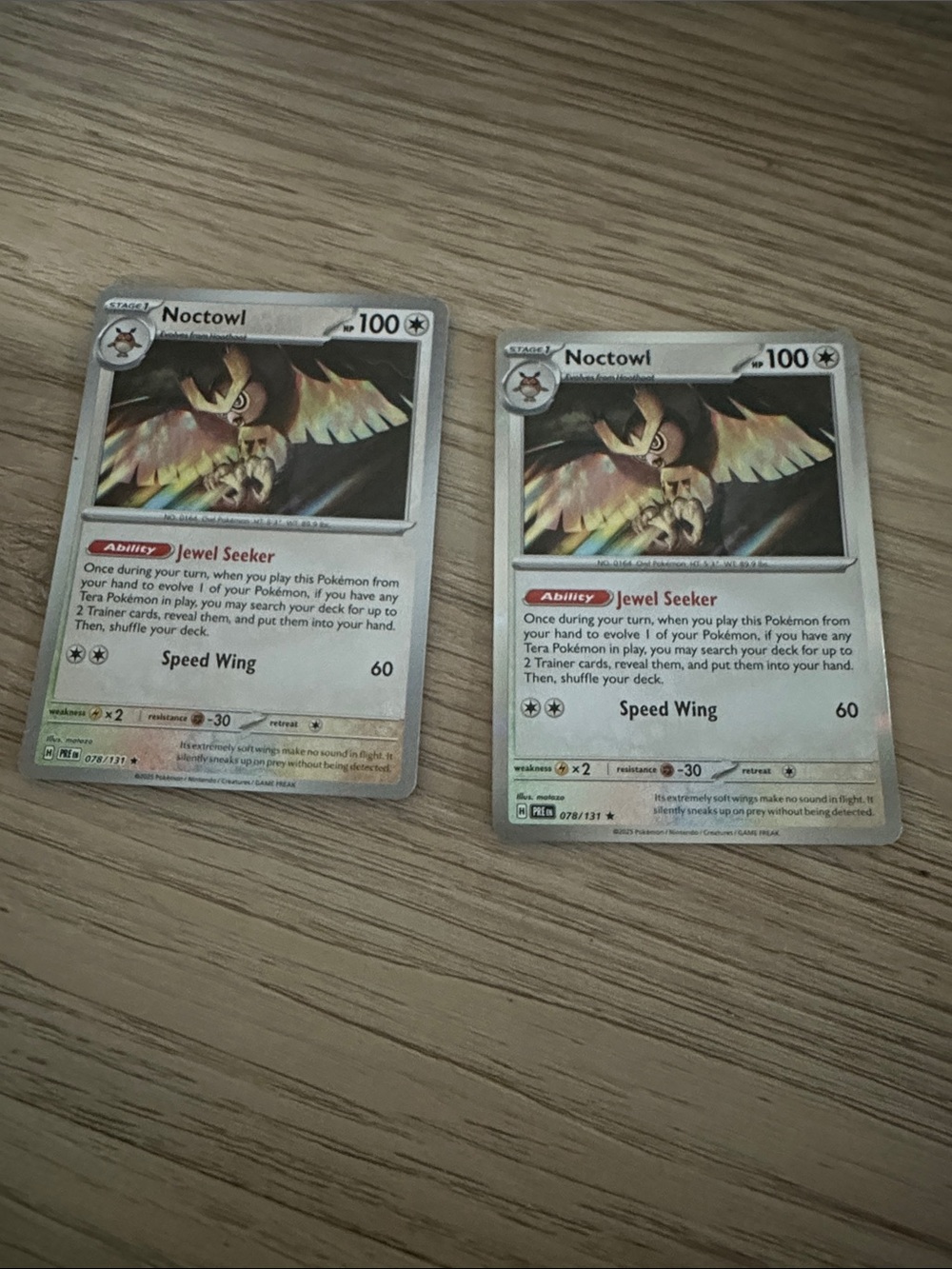Pokemon Noctowl black star